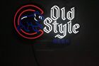 Chicago Cubs Old Style Beer Vivid LED Neon Sign Light Lamp Cute Super Bright 10"