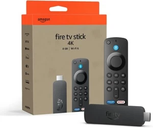 Fire TV Stick 4K Amazon Streaming Wi-Fi 6 Dolby Vision Telecomando Vocale Alexa - Bild 1 von 6