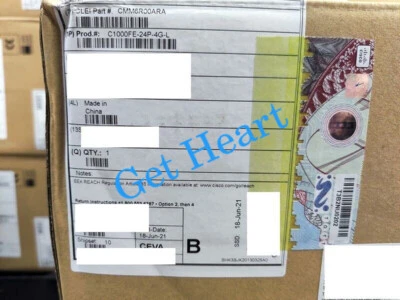 C1000FE-24P-4G-L Cisco Catalyst 1000 24 ports 10/100 Ethernet PoE+ ports BIG QTY - Image 1 of 4
