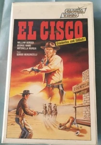 VHS El Cisco - Gnadenlos und tödlich (1987) Western mit William Berger FSK 16 - Bild 1 von 4