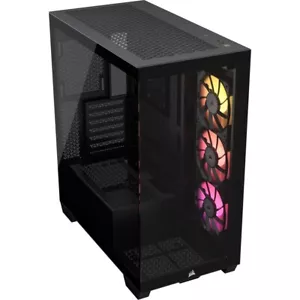 Corsair iCUE LINK 3500X RGB Black Middle Tower Vetro Temperato No-Power minITX/m - Foto 1 di 1