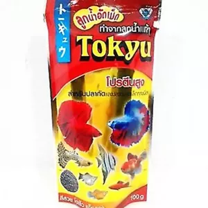 Tokyu Betta Kampf Fischfutter Baby schwimmender Typ Pellet getrocknete Mückenlarve - Bild 1 von 19