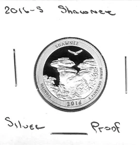 2016-S Silver Washington Quarter Shawnee Proof - Picture 1 of 1