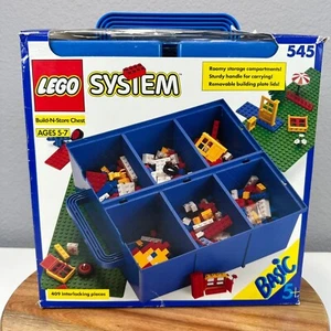 1992 LEGO System Build-N-Store Chest 545 Separator CHEST ONLY! VTG 90s - Picture 1 of 6