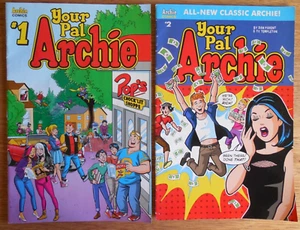 Lot of 2 "Your Pal Archie" Comics: Sept & Oct 2017 Issues #1 & #2 - Picture 1 of 4