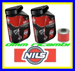Kit Tagliando HONDA CRF 450 R / RX 18 + Filtro Olio NILS RACE 4T 5W30 2018 - Foto 1 di 1