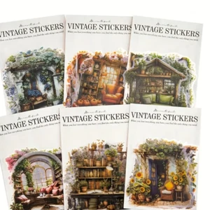 10 PCS Courtyard P.E.T. Stickers- Journaling, Scrapbooking, Card Making, DIY - Imagen 1 de 21