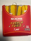 French Fries Sock | Mens Or Womens Shoe Size 6- 13