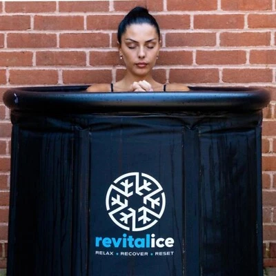 Revitalice XL Ice Bath Bucket, Cold Water Therapy, Portable Ice Plunge Pool ❄️ - Image 1 of 4