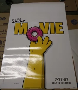 "The Simpsons Movie " Original One-sheet Movie Poster 27x40in (2007) D/S - Picture 1 of 4