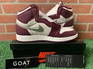 Nike Air Jordan 1 Retro High OG Bordeaux GS Größe 7Y - Bild 1 von 8