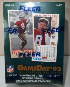 1993 Fleer GameDay '93 Football Cards NFL Box (Factory Sealed) - Picture 1 of 7