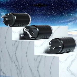 NA Series Clear Line AC Optimizer Hi-Fi Rhodium Plated Noise Removal Outlet Plug - Picture 1 of 10