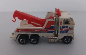 Vintage 1988 Hot Wheels Workhorses #3916 Rig Wrecker Tow Truck 1981 Stamp Loose - Picture 1 of 6