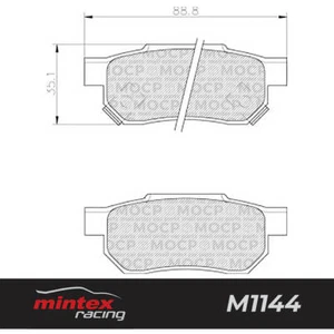 Mintex Racing MDB1411 M1144 High Performance Brake Pads - Picture 1 of 1