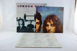 WINGS - London Town - EMI Germany LP printed card inner sleeve + poster - Picture 1 of 10