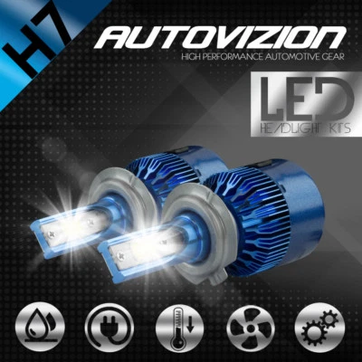 AUTOVIZION LED HID Headlight kit H7 White for Mercedes-Benz CLK63 AMG 2007-2009 - Image 1 of 4