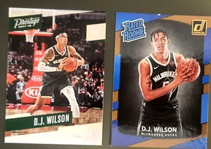 D.J. Tarjeta de baloncesto Wilson-both 2017 2018 Donruss & Prestige Rated Rookie RC 🏀 - Imagen 1 de 3