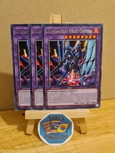 3 x SAST-EN034 Salamangrea Violeta Quimera RARA - Imagen 1 de 1