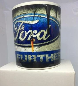 LATA DE ACEITE FORD DISEÑO ENVEJECIDO IMPRESO POR SUBLIMACIÓN 11 OZ COLORES BRILLANTES - Imagen 1 de 1