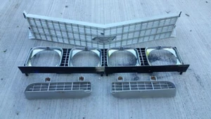 1973 Chevy Impala Grille Set Main, Headlight Bezel, Bumper Grille - Picture 1 of 1