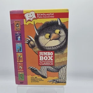 Scholastic Video Collection Jumbo Box Storybook Classics 6 DVD Set Complete - Picture 1 of 5