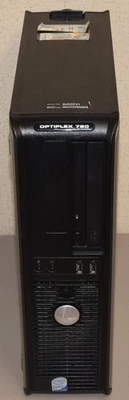 Dell Optiplex 760 DT Core 2 Duo E8400 3.0GHz 4GB DDR2 250GB HDD DVD-ROM CD-RW - Image 1 of 4