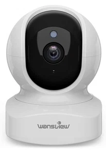 Telecamera di sicurezza per animali domestici da interno, telecamera per cani 2K con APP, telecamera CCTV Wifi sicurezza casa - Foto 1 di 8