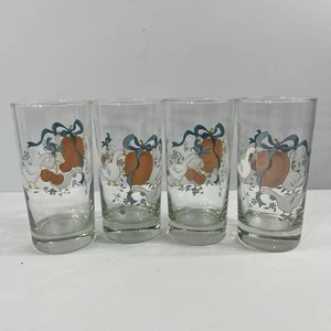 Vintage 4er Set International Tableworks China Marmelade 90er Gänse 12 Unzen Gläser - Bild 1 von 1