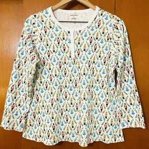 Rollhase Weihnachten Zucker Pflaume Party Nussknacker Pyjama Oberteil Größe Large - Bild 1 von 11