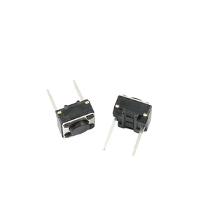 10Pcs Momentary Tactile Tact Push Button Switch 2 Pin DIP 6x6x4.3mm High 4.3mm - Picture 1 of 4