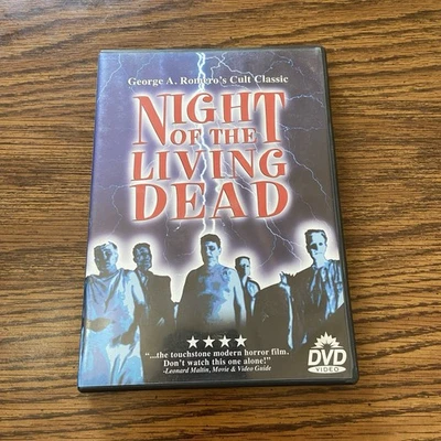 Night of the Living Dead (1968) George Romero's Horror Zombie DVD - Image 1 of 3