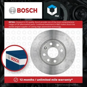 2x Brake Discs Pair Vented fits OPEL COMBO Front 1.4 1.6 1.3D 1.7D 01 to 12 Set - Picture 1 of 6