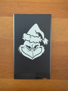 Cartera Pop Up The Grinch Cuero Marrón Portatarjetas de Crédito y Efectivo Aluminio - Imagen 1 de 4