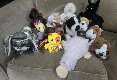 Ganz Webkinz Lil Kinz Bat Rockerz Bunny Pink Googles Dog Springer Spaniel Lot 13 - Image 1 of 4