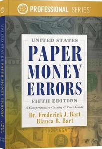 Whitman United States Paper Money Errors 5th Edition 2025 NEW - Picture 1 of 8