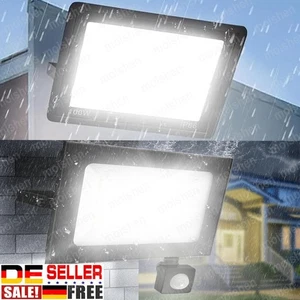 LED Fluter 10W 20W 30W 50W 100W 200W 300W 500W 230V Außen Strahler Scheinwerfer - Bild 1 von 23