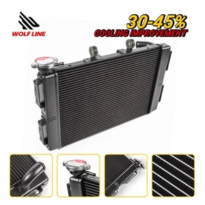 WOLFLINE High Performance Aluminum Radiator For Triumph Daytona 660 2024-2025 - Picture 1 of 21