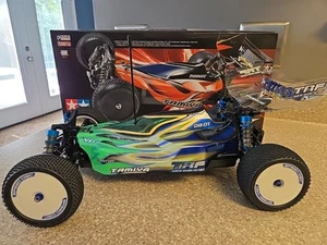Tamiya DB01 Durga TRF501 1/10th Scale 4WD #58395 W/trinity Motor And Hopups - Picture 1 of 11