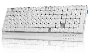 EWEADN MK100 Wireless Low Profile Mechanical Keyboard, Bluetooth/2.4GHz/USB-C... - Picture 1 of 9