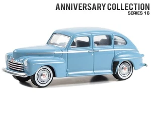 FORD Super DeLuxe Fordeor - 1946 - blue - Greenlight 1:64 - Bild 1 von 6