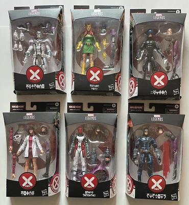 Marvel Legends X-MEN House of X BAF TRI-SENTINEL Lote de 6 Nuevo COMO NUEVO Sellado Omega Foto 1 de 4