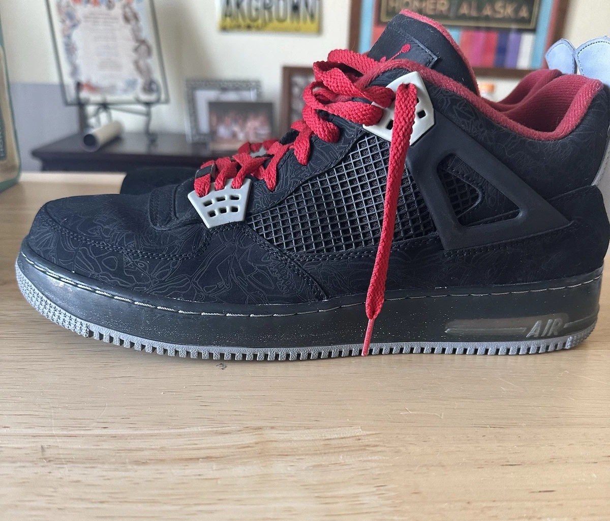 Las mejores ofertas en Jordan Fusion 4 Premier Black Laser | eBay