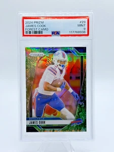 2024 Panini Prizm James Cook #29 Forest Camo 06/15 Buffalo Bills 🔥 - Bild 1 von 2