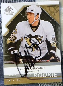 Pittsburgh Penguins Chris Minard signiert 08/09 SP GU Rookie Karte #/999 Autogramm - Bild 1 von 1