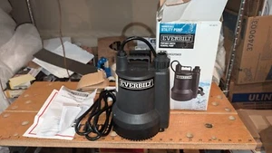 Everbilt Utility Pump Portable water Removal Pump 1/6hp 28 gals./minute - Picture 1 of 6