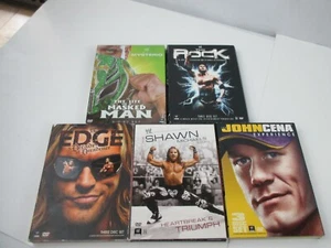 Lot 5 WWE Wrestling DVD Sets John Cena The Rock Edge Rey Mysterio Shawn Michaels - Picture 1 of 12