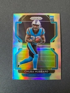 Chuba Hubbard 2021 Panini Prizm RC Silver Prizm Rookie Variation #V-355 Panthers - Picture 1 of 2