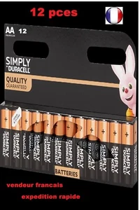 Duracell Batterien Konvolut *12* AA LR6 Batterien 1,5V Alkaline Qualitätsgarantie - Bild 1 von 1