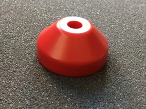 45RPM Red Dome Record Adapter For Turntables See Pictures - Picture 1 of 3